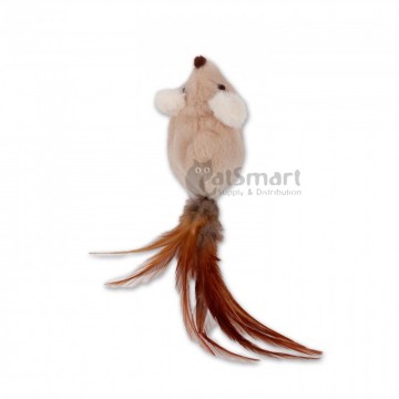 AFP Toy Classic Comfort Feather Tailed Mouse Brown